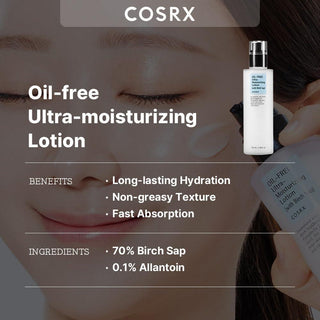 [Cosrx] Oil-Free Ultra-Moisturizing Lotion with Birch Sap 100ml - Diva Melody
