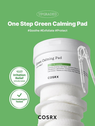 [Cosrx] One Step Green Hero Calming Pad 70pcs - Diva Melody