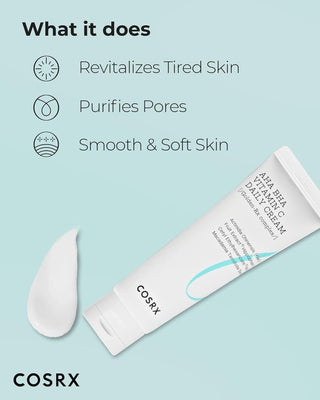 [Cosrx] Refresh AHA BHA Vitamin C Daily Cream 50ml - Diva Melody