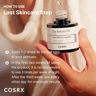 [Cosrx] The Retinol 0.5 Oil 20ml - Diva Melody
