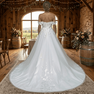 Couture Lace Wedding Gown - Diva Melody