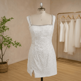 Couture Mini Wedding Dress - Diva Melody