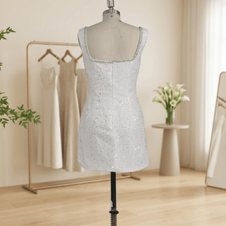 Couture Mini Wedding Dress - Diva Melody