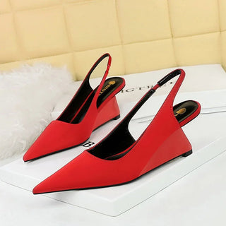 Cover Toe Design Pointed Shoes - Diva Melody