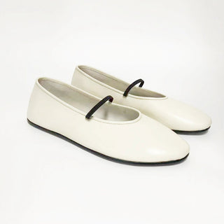 Cow Leather Ballet Flats Shoes - Diva Melody