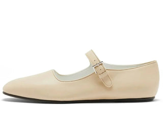 Cow Leather Ballet Flats Shoes - Diva Melody