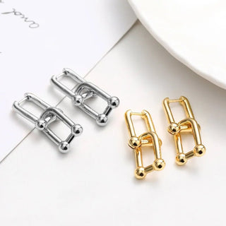 Creative Simple U - Shape Gold Plated Elegant Party Jewelry Gift - Diva Melody