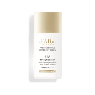 [d'Alba] White Truffle Repair Sun Serum SPF50+, PA++++ 35ml - Diva Melody