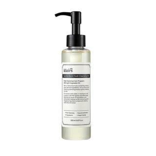[Dear Klairs] Gentle Black Fresh Cleansing Oil 150ml - Diva Melody