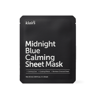[Dear Klairs] Midnight Blue Calming Sheet Mask 1EA - Diva Melody