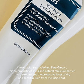 [Dear Klairs] Rich Moist Soothing Cream 80ml - Diva Melody