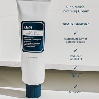 [Dear Klairs] Rich Moist Soothing Cream 80ml - Diva Melody
