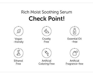 [Dear Klairs] Rich Moist Soothing Serum 80ml - Diva Melody