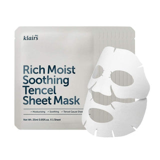 [Dear Klairs] Rich Moist Soothing Tencel Sheet Mask 25ml x 10ea - Diva Melody