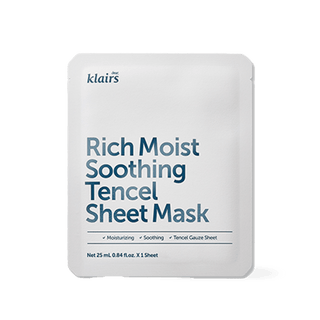 [Dear Klairs] Rich Moist Soothing Tencel Sheet Mask 25ml x 10ea - Diva Melody
