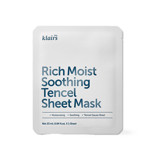 [Dear Klairs] Rich Moist Soothing Tencel Sheet Mask 25ml x 10ea - Diva Melody