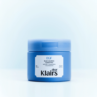 [Dear,Klairs] EGF Blue Calming Toner Pad 150 ml 60 Pads - Diva Melody