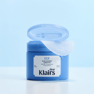 [Dear,Klairs] EGF Blue Calming Toner Pad 150 ml 60 Pads - Diva Melody