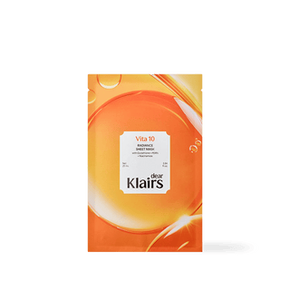 [Dear,Klairs] Vita 10 Radiance Sheet Mask 5ea - Diva Melody
