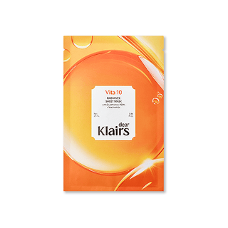 [Dear,Klairs] Vita 10 Radiance Sheet Mask 5ea - Diva Melody