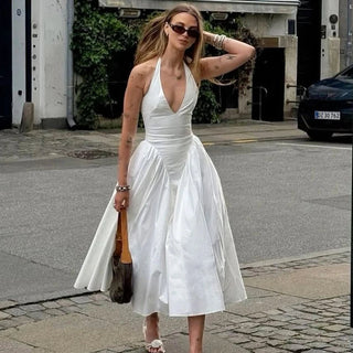 sexy backless halter dress Sexy Backless Halter Dress