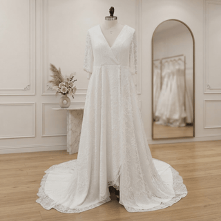 Dreamy Bohemian Wedding Dress - Diva Melody