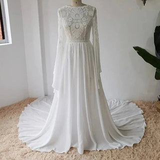 Dreamy Chiffon Bridal Gown - Diva Melody