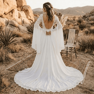Dreamy Chiffon Bridal Gown - Diva Melody