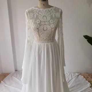 Dreamy Chiffon Bridal Gown - Diva Melody