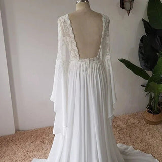 Dreamy Chiffon Bridal Gown - Diva Melody