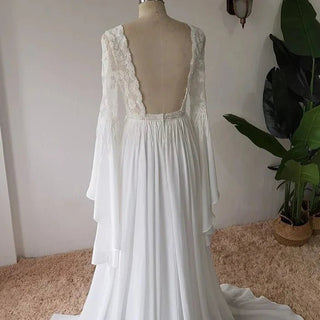 Dreamy Chiffon Bridal Gown - Diva Melody