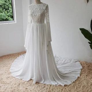 Dreamy Chiffon Bridal Gown - Diva Melody