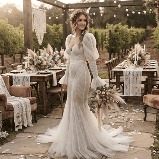 Dreamy Mermaid Wedding Dress - Diva Melody