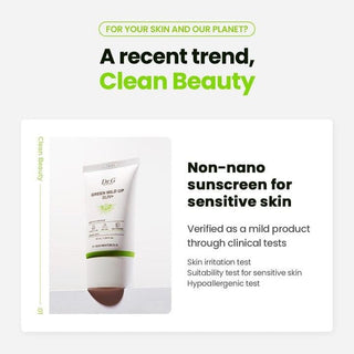 [Dr.G] Green Mild Up Sun SPF 50+/ PA++++ 50ml - Diva Melody