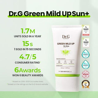 [Dr.G] Green Mild Up Sun SPF 50+/ PA++++ 50ml - Diva Melody