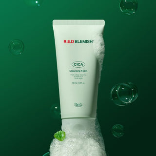 [Dr.G] Red Blemish Cica Cleansing Foam 120ml - Diva Melody