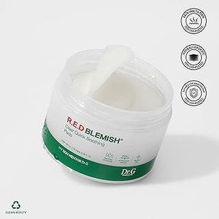 [Dr.G] Red Blemish Clear Quick Soothing Pads 70ea - Diva Melody