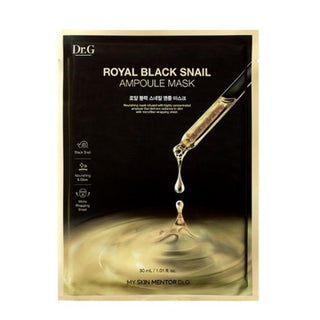 [Dr.G] Royal Black Snail Ampoule Mask 1ea 30ml - Diva Melody