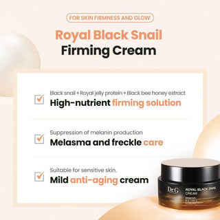[Dr.G] Royal Black Snail Cream 50ml - Diva Melody