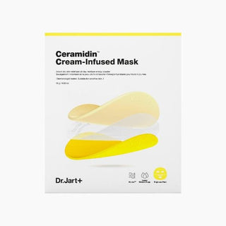 [Dr.Jart+] CERAMIDIN CREAM-INFUSED MASK 18g - 5pcs - Diva Melody