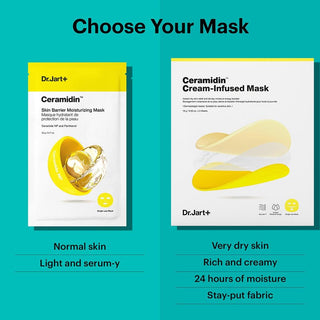[Dr.Jart+] CERAMIDIN SKIN BARRIER MOISTURIZING MASK 22g - 1pc - Diva Melody