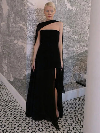 Elegant Backless Slim Fit Party Dress - Diva Melody