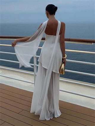 Elegant Backless Slim Fit Party Dress - Diva Melody