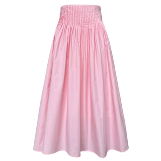 Elegant High Waist Style Pleated A - Line Skirt - Diva Melody