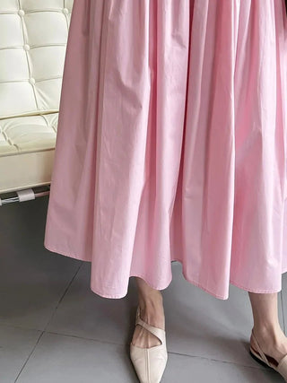 Elegant High Waist Style Pleated A - Line Skirt - Diva Melody