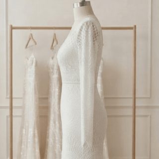 Elegant Lace Bridal Gown - Diva Melody