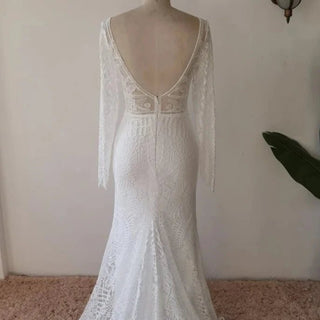 Elegant Lace Bridal Gown - Diva Melody