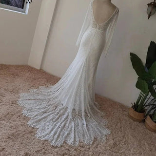 Elegant Lace Bridal Gown - Diva Melody