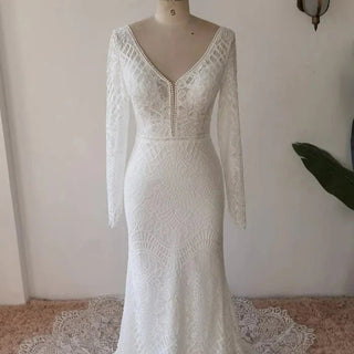 Elegant Lace Bridal Gown - Diva Melody