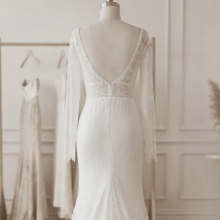 Elegant Lace Bridal Gown - Diva Melody